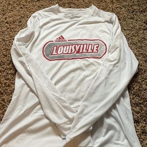 Team issued Louisville long sleeve shirt